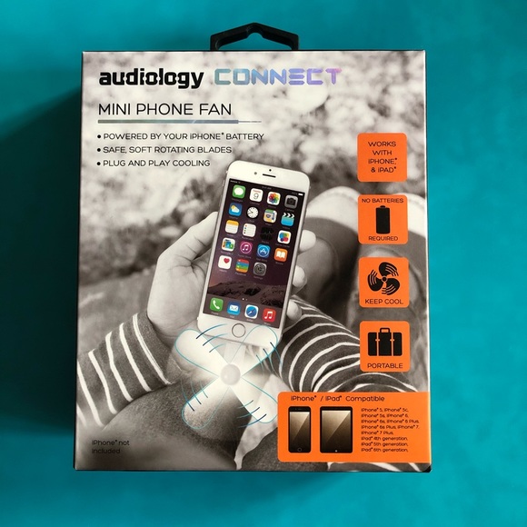 Audiology Mini Phone Fan - Picture 1 of 3
